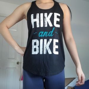 Racerback workout tank top